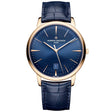 Vacheron Constantin Patrimony Self-Winding 40mm 18ct Pink Gold Blue Dial Watch - Berry's Jewellers