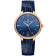 Vacheron Constantin Patrimony Self-Winding 36.5mm 18ct Pink Gold Diamond Bezel Strap Watch - Berry's Jewellers