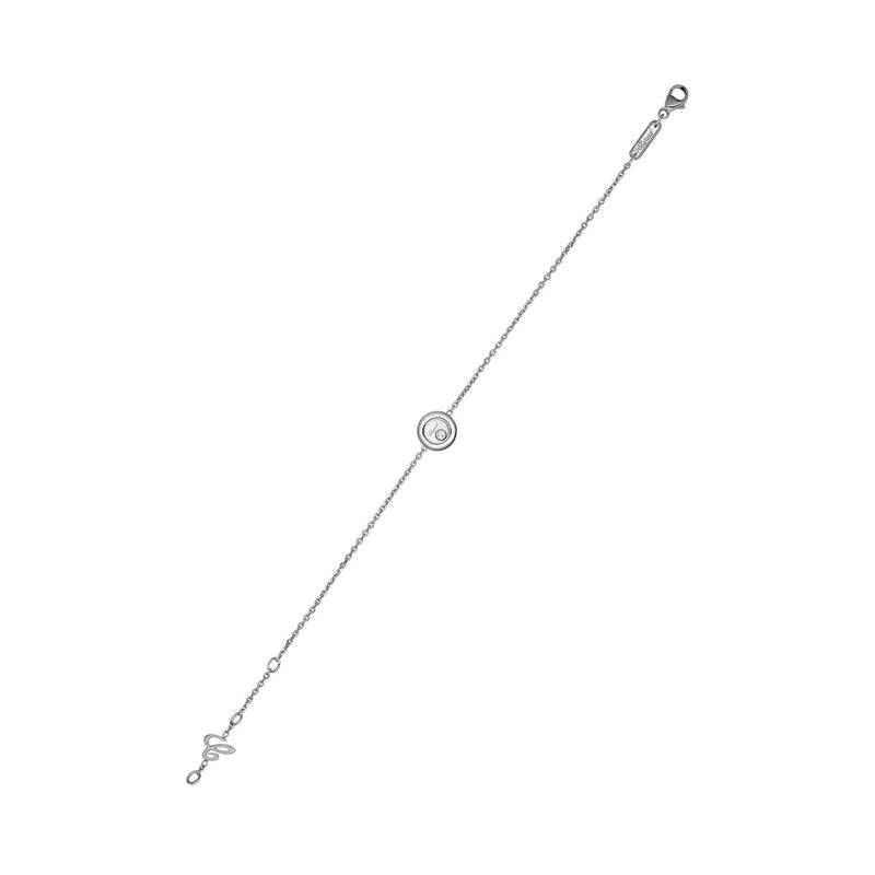 Happy Diamonds Icons 18ct White Gold Round Bracelet