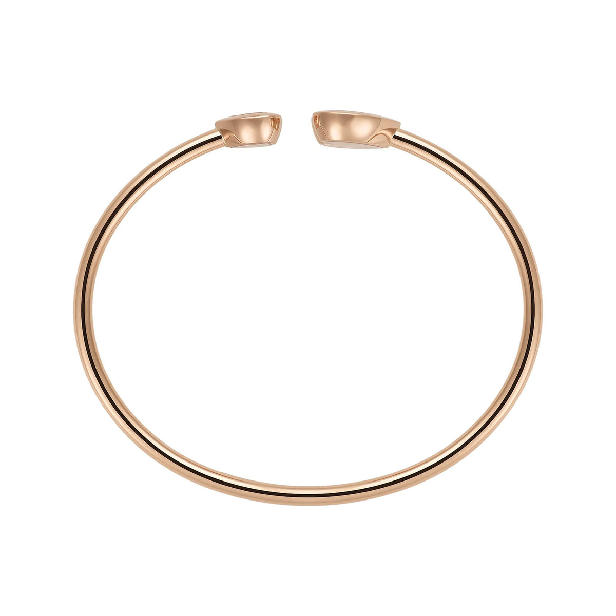 Chopard 18ct Rose Gold Happy Diamonds Icon Bangle - Berry's Jewellers