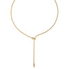 FOPE Aria Collection 18ct Yellow Gold Adjustable Lariat Necklace - Berry's Jewellers