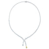 Berry's 18ct White And Yellow Gold Pear And Oval Cut Diamond Graduated Collarette - Berry's Jewellers