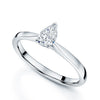 Berry's Platinum Pear Cut Diamond Engagement Ring - Berry's Jewellers