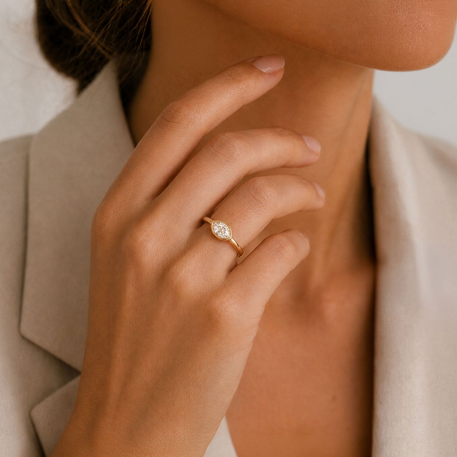 Solitaire Diamond Engagement Rings