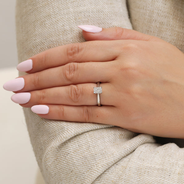Berry's Platinum GIA Certificated Radiant Cut Diamond Solitaire Ring - Berry's Jewellers