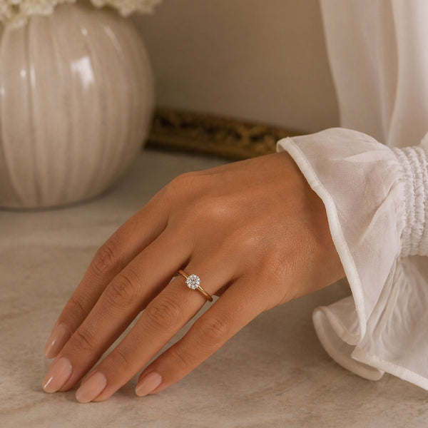 Berry's Simply Solitaire Collection 18ct Yellow Gold Diamond Solitaire Engagement Ring GIA Certified 0
