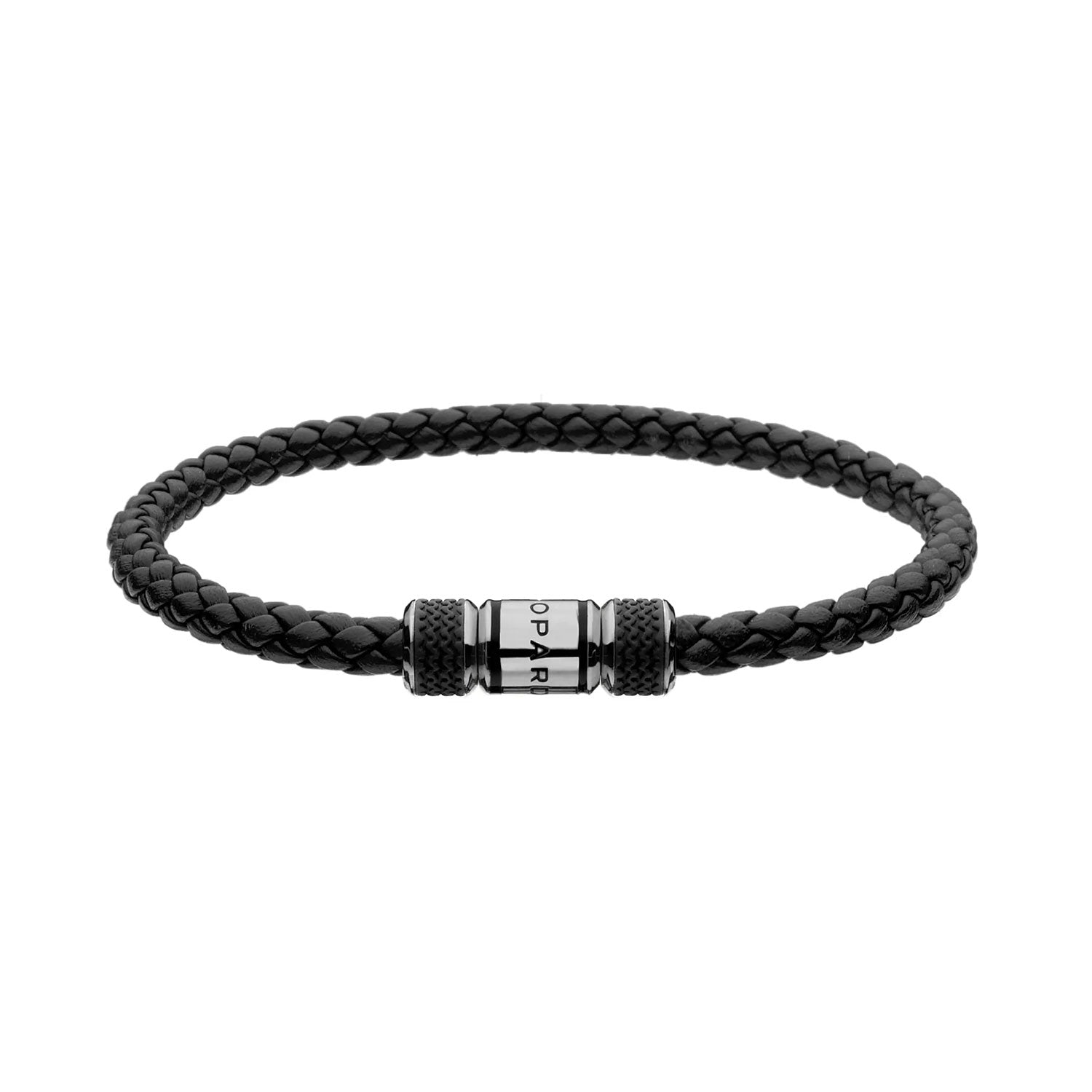 Chopard Black Leather Racing Bracelet - Berry's Jewellers