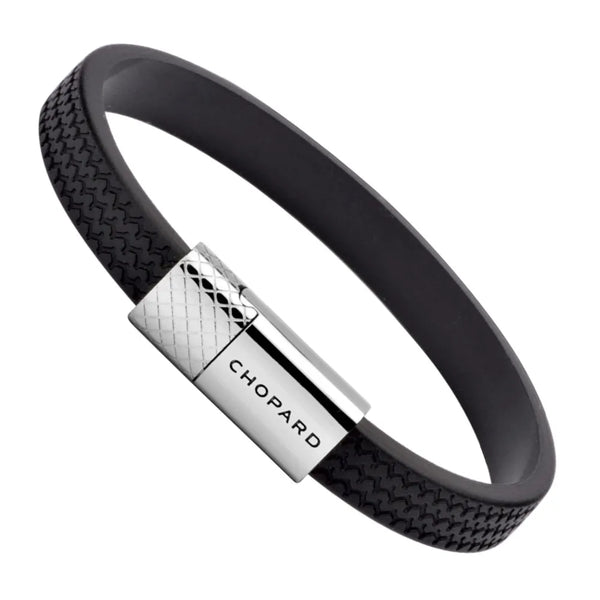 Chopard Black Rubber Racing Bracelet - Berry's Jewellers