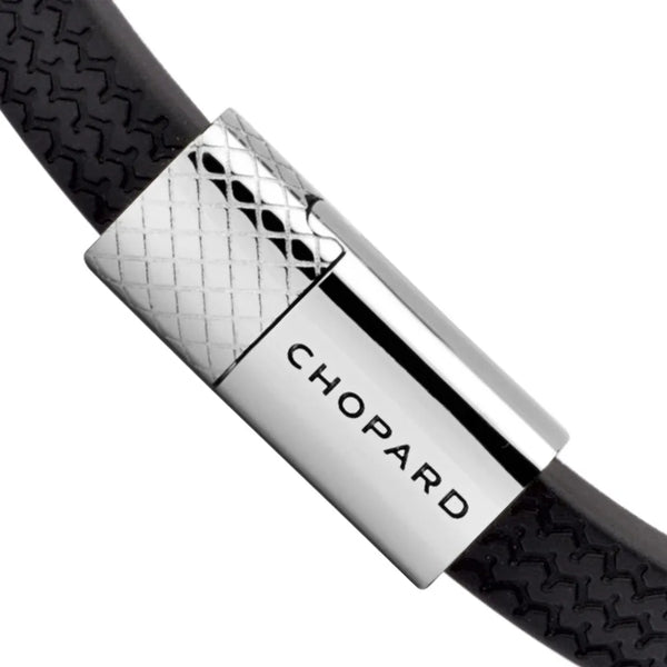 Chopard Black Rubber Racing Bracelet - Berry's Jewellers