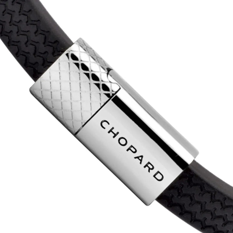 Chopard Black Rubber Racing Bracelet - Berry's Jewellers