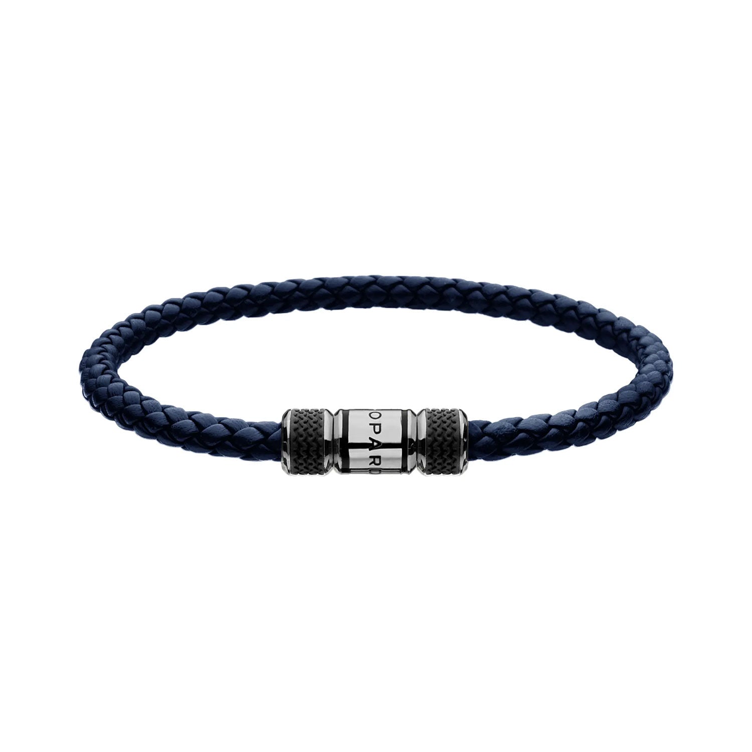 Chopard Navy Blue Leather Racing Bracelet - Berry's Jewellers