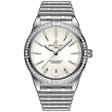 Chronomat 36mm White Dial Diamond Set Ladies Bracelet Watch