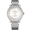 Breitling Navitimer 36mm Mother of Pearl Diamond Dial UK Exclusive Edition Watch - Berry's Jewellers