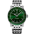 Breitling Navitimer 41mm Green Dial Men's Automatic Bracelet Watch - Berry's Jewellers