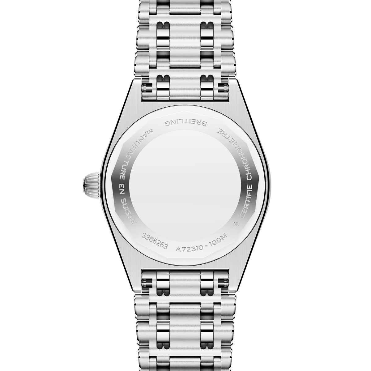 Chronomat 28mm Pink Mother of Pearl Diamond Dial Watch