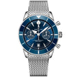 Breitling Superocean Heritage Chronograph 42mm Blue Dial Bracelet Watch - Berry's Jewellers