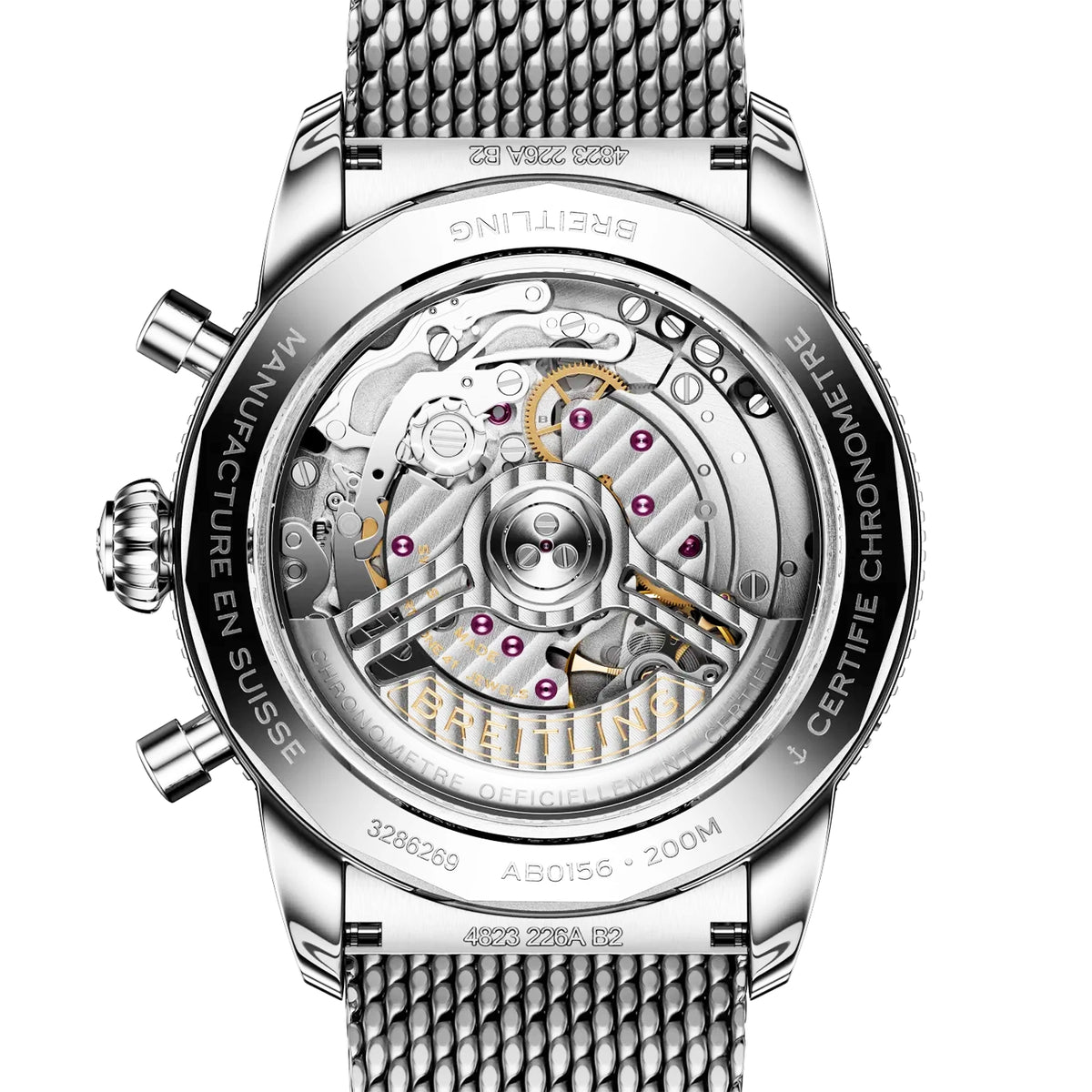 Breitling Superocean Heritage Chronograph 42mm Blue Dial Bracelet Watch - Berry's Jewellers