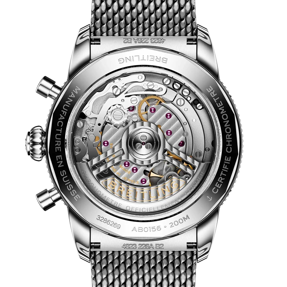 Breitling Superocean Heritage Chronograph 42mm Green Dial Bracelet Watch - Berry's Jewellers