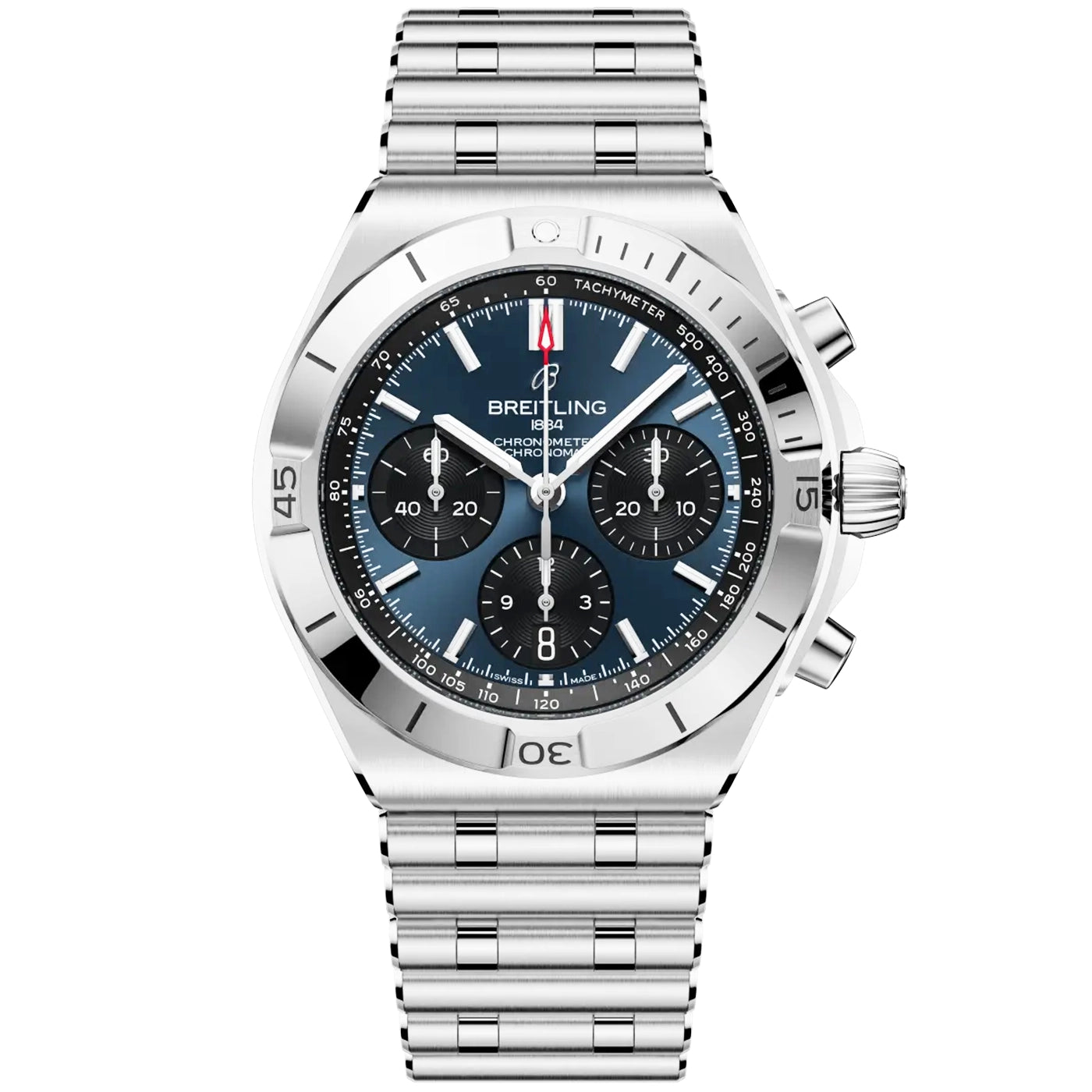 Chronomat Chronograph 42mm Blue Dial Automatic Bracelet Watch