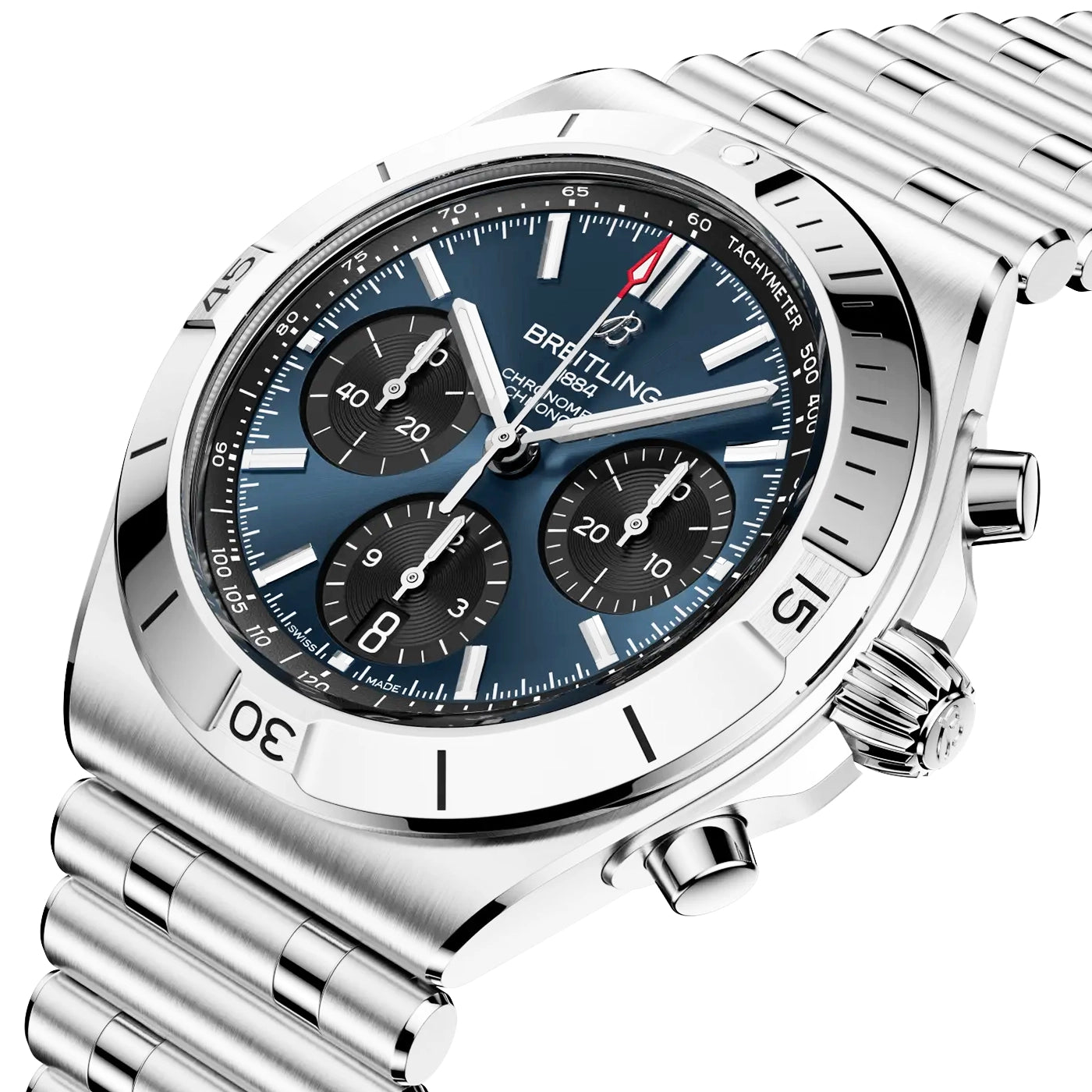 Chronomat Chronograph 42mm Blue Dial Automatic Bracelet Watch