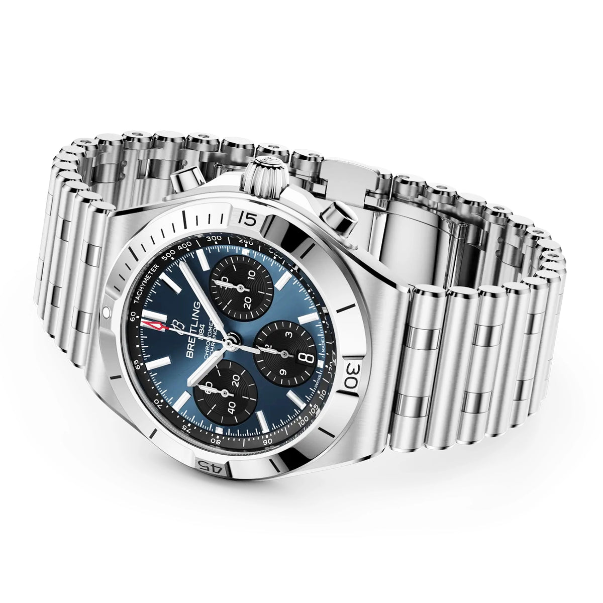 Chronomat Chronograph 42mm Blue Dial Automatic Bracelet Watch