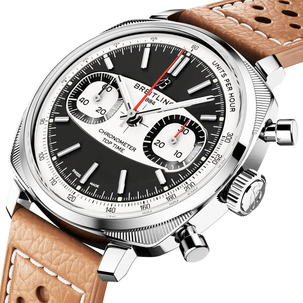 Breitling Top Time B01 Racing 38mm Black Dial Limited Edition Watch - Berry's Jewellers