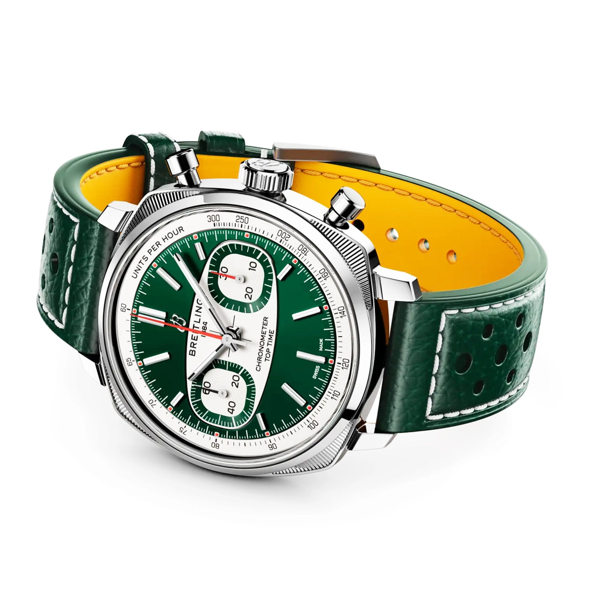 Top Time B01 Racing 38mm Green Dial Limited Edition Watch