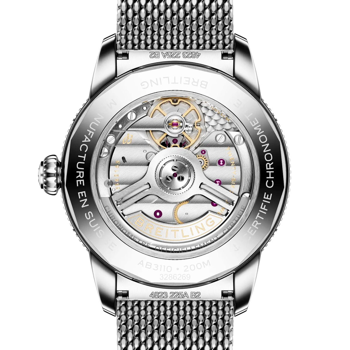Breitling Superocean Heritage B31 40mm Black Dial Bracelet Watch - Berry's Jewellers