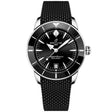 Breitling Superocean Heritage B31 42mm Black Dial Rubber Strap Watch - Berry's Jewellers