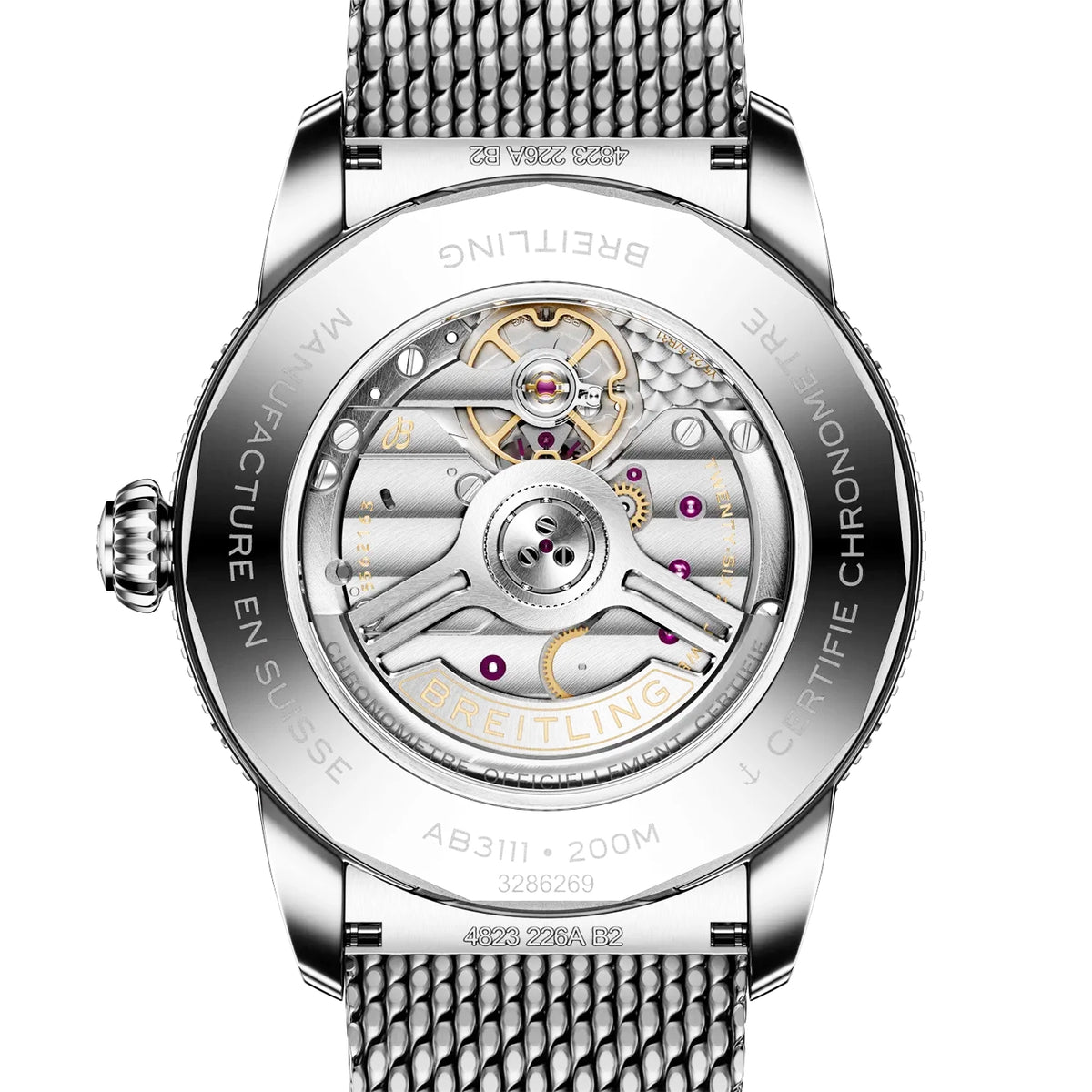 Breitling Superocean Heritage B31 42mm Green Dial Bracelet Watch - Berry's Jewellers