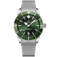 Breitling Superocean Heritage B31 44mm Green Dial Bracelet Watch - Berry's Jewellers