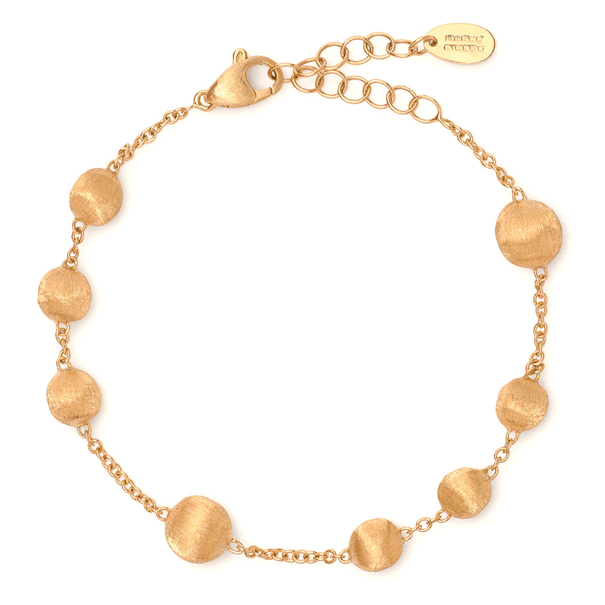 Marco Bicego Africa 18ct Yellow Gold Small Bead Bracelet - Berry's Jewellers