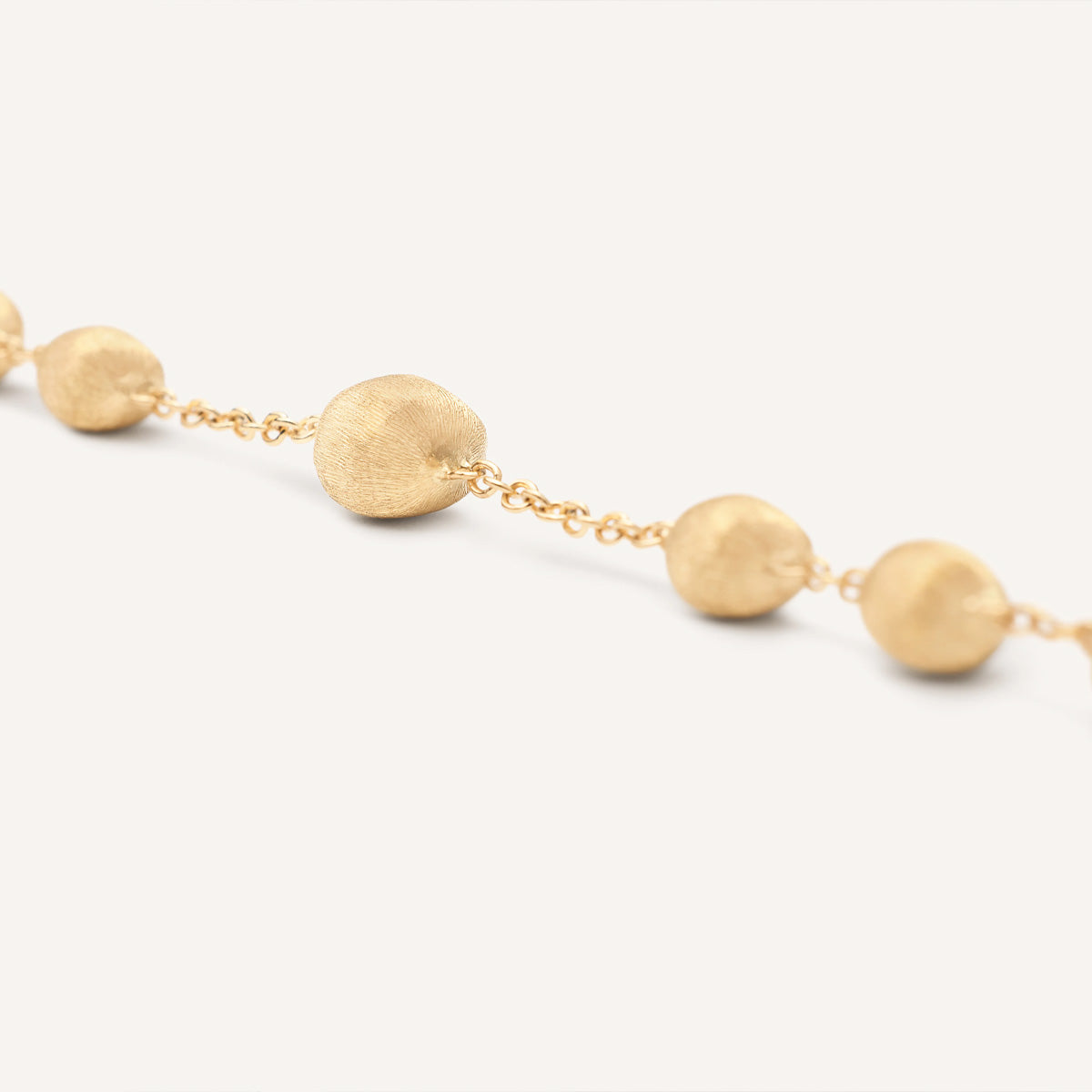 Marco Bicego Africa 18ct Yellow Gold Small Bead Bracelet - Berry's Jewellers