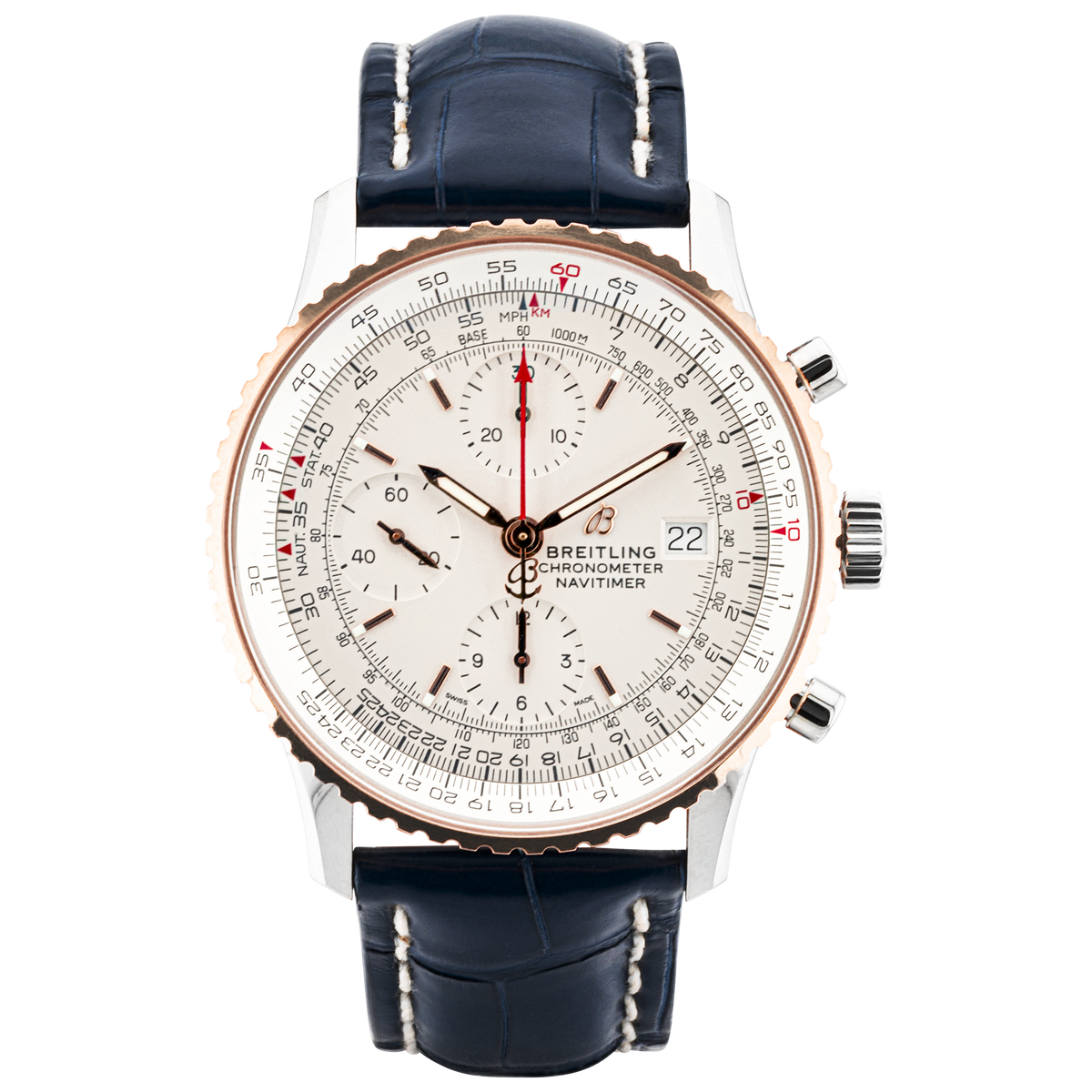 Breitling Navitimer Chronograph 41mm Two-Tone Mens Watch (2021)