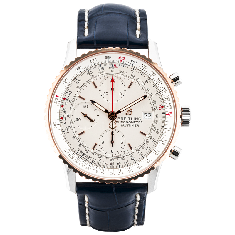 Breitling Navitimer Chronograph 41mm Two-Tone Mens Watch (2021)