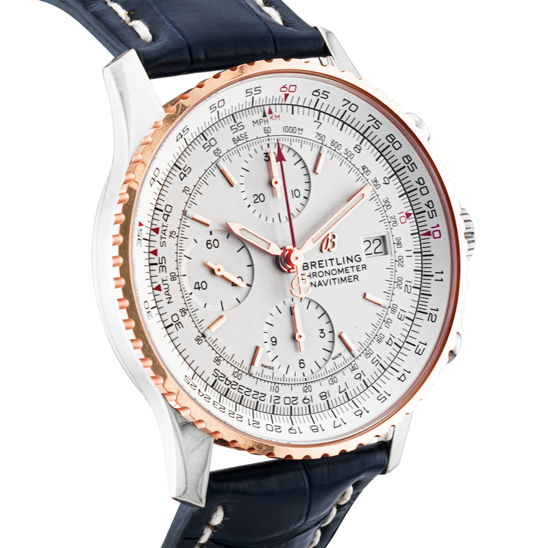 Breitling Navitimer Chronograph 41mm Two-Tone Mens Watch (2021)
