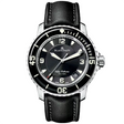 Fifty Fathoms Automatique 45mm Black Dial Canvas Strap Watch