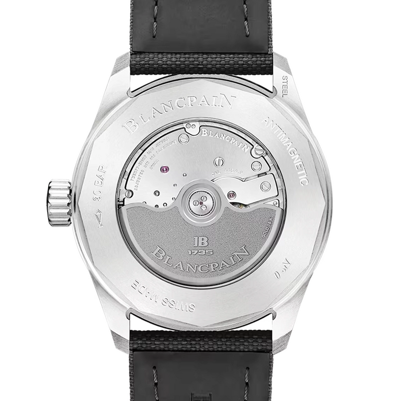 Blancpain Fifty Fathoms Quantieme Complet Phases de Lune Meteor Grey Dial Watch - Berry's Jewellers
