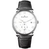 Villeret Ultraplate 40mm White Roman Dial Automatic Strap Watch