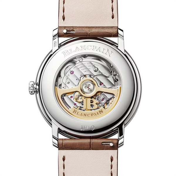 Blancpain Villeret Extraplate 40mm Brown Sunburst Dial Mens Automatic Watch - Berry's Jewellers