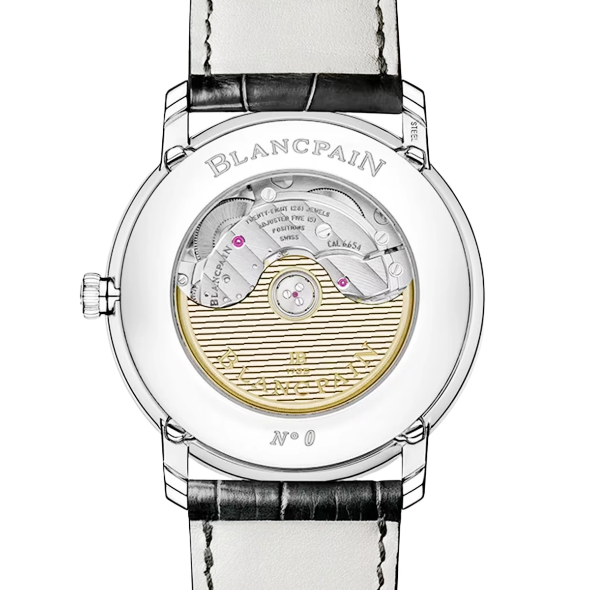 Blancpain Villeret Quantieme Complet 40mm Sunburst Grey Dial Watch - Berry's Jewellers