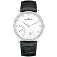 Villeret Grande Date Jour Retrograde White Dial Automatic Strap Watch