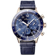 Breguet Type XX Chronographe 2067 18ct Rose Gold Blue Dial Mens Watch - Berry's Jewellers