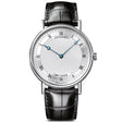 Breguet Classique 5157 38mm 18ct White Gold Silver Guilloche Dial Watch - Berry's Jewellers
