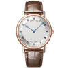 Breguet Classique 5157 38mm 18ct Rose Gold Silver Guilloche Dial Watch - Berry's Jewellers