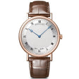 Breguet Classique 5157 38mm 18ct Rose Gold Silver Guilloche Dial Watch - Berry's Jewellers