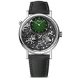 Breguet Tradition GMT 7067 18ct White Gold Green Skeleton Dial Watch - Berry's Jewellers