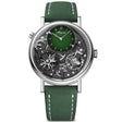 Breguet Tradition GMT 7067 18ct White Gold Green Gradient Skeleton Dial Watch - Berry's Jewellers