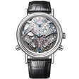 Breguet Tradition Chronographe 7077 18ct White Gold Silver Skeleton Dial Watch - Berry's Jewellers