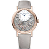 Tradition Seconde Retrograde 7097 18ct Rose Gold White Skeleton Dial Watch